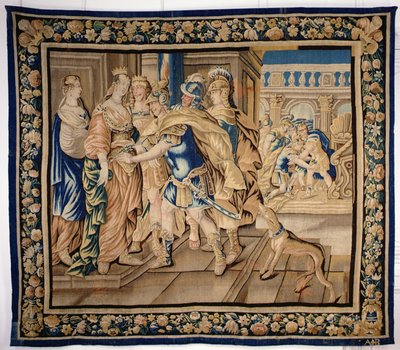 Scène uit de Oudheid, Aubusson door French School